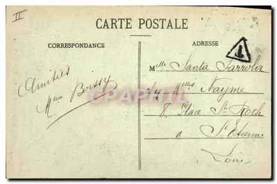 Vichy - Hotel dos Embaixadores — editor anônimo, n° de série 1406 — Verso