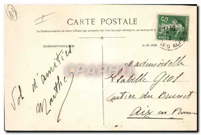 Vichy — Rue du Parc — Édit Cusset-Vichy, n°46 — Verso