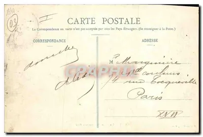 Vichy - Um Canto do Novo Parque — Editor P. B., Vichy — Verso
