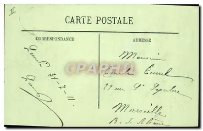 Vichy — Plac Gare — LL. nr 71 — Rewers