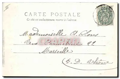 Vichy - Place de la République — editor Laurence, n° 2-A-03 — Verso