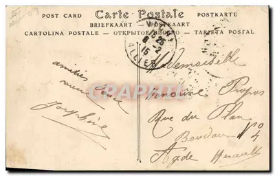 Boulevard National — Promenade a Mulo — ND Phol. — Vichy — Verso