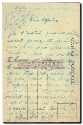 Briançon en de Kruis van Toulouse — De Alpen — Uitgever: Éditions de la Carte Postale — Achterkant