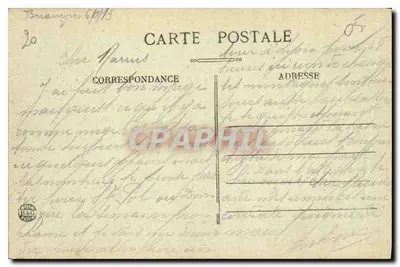 Briançon (1321 m) — Zima - Porte d'Embrun — V. Pahernier, Wyd. Gap — Rewers