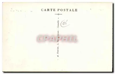 Bardonecchia — Vista geral e Santa Catarina — Editor Guissanne, n° 8372.3 — Verso