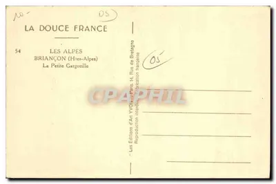 Briancón — Mała Gargouille — Yvon — Rewers