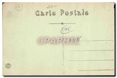 BRIANÇON (1321) — Porta Pignerol e Forte do Castelo — V. Fournier, editor Gap — Verso