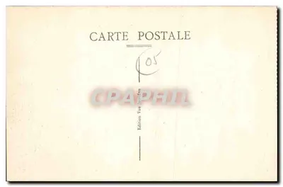 Briangon — O Ponte d'Asfeld — Edição Vve Jordan — Verso