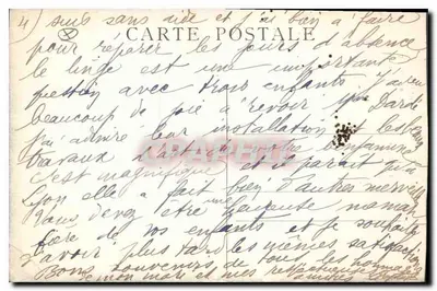 La Grave e a Melje (3987m) — Dauphiné, Estrada de Grenoble a Briançon — E.R. n°782 — Verso