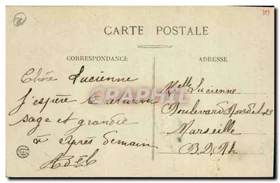 Château-Queyras — Le Fort en amont du Guil — V. Fournier, édit. Gap — Rewers