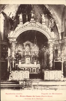 Interior da Basílica Notre-Dame du Laus — Propriedade dos Missionários — n°56