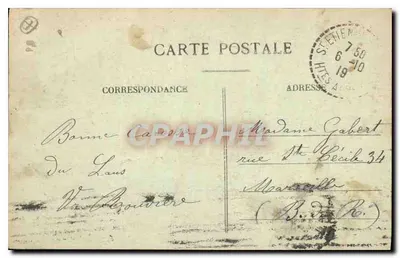 Notre-Dame-du-Laus — Vista geral — V. Fournier, editor — Verso