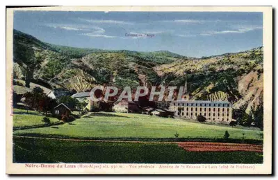 Nossa Senhora do Laus (Alpes) — Vista geral — Avenida de St Étienne Le Laus (lado de Pindreau)
