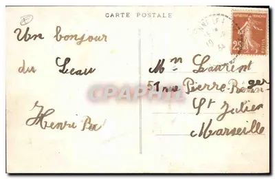 Nossa Senhora do Laus (Alpes) — Vista geral — Avenida de St Étienne Le Laus (lado de Pindreau) — Verso