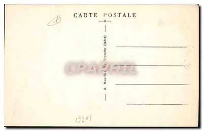 Rota do Galibier — Descida para a Maurienne — A. Hourlier (Isère) — Verso