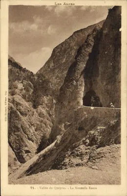 Wąwóz Queyras — Nowa Trasa — Ville Joubert, wydawca, Gap, nr 71