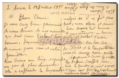Alpy — Dolina Queyras — Mont Viso i Roche Taillante — wydawca Joubert, Gap, n° 1225 — Rewers