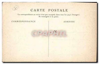 Chalet-Restaurante P.L.M. (2.108m), Col du Lautaret — Vista de La Meije (3.982m) — Cl. Oddoux — Verso