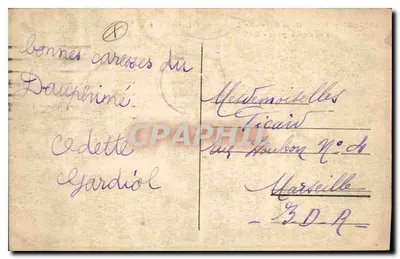 Dauphiné — De la Grave ao Lautaret - Villard-d'Arène e o Combeynot - E.R. — Editor E.R. — Verso