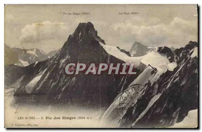 Alpy — Wzgórze Etages (3564 m.) — V. Fournier, Gap, n°6