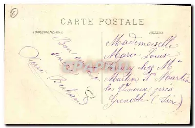 Laragne - Vista Geral, toma da Montanha de Chabre — Editado por Glargue - Sisteron (178) — Verso