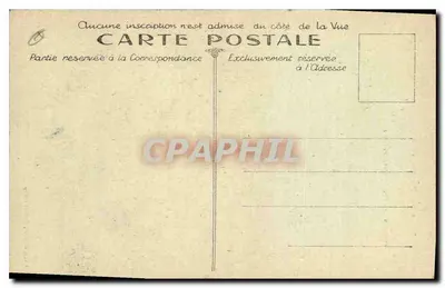 Le Laus (alt. 959 m.) — Cruz de Jerusalém — Montanha do Puy-Mourel (1359 m.) — Louis Bonnet, editor — Verso