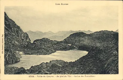 Alpy - Dolina Queyras - Pod Viso - Jezioro Forciollines — Mile Jeubert, wydawca, Gap, nr 1708