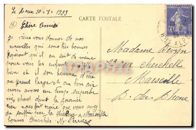Alpy - Dolina Queyras - Pod Viso - Jezioro Forciollines — Mile Jeubert, wydawca, Gap, nr 1708 — Rewers