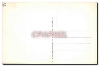 Dauphiné - Dolina Etançons — MASSIF de la MEIJE — A.M. — Rewers