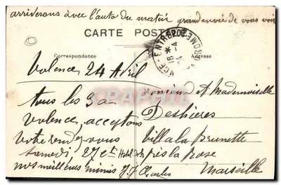 St-Péray - Ruínas de Crussol - Castelo feudal (século XII) e Vale do Ródano — Edição Artística n°57 — Verso