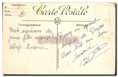 Prévias — Monumento dos Mobiles e Escola Superior de Meninas — LL — Verso
