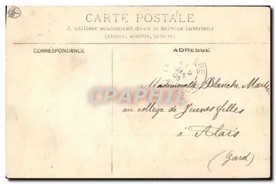 Ponte do Diabo, perto de Thueyts (Ardèche) — Piraud e Planche, Ed. Laigentière — Verso