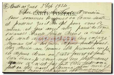 Antraigues — O rochedo Louis XVI — Verso
