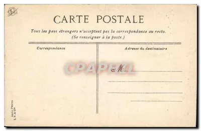 Ruiny feudalnego wsi Crussol — Okolice Valence — L.Y.&C. nr 12 — Rewers