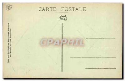 Vals-les-Bains — Les Perics de Vals — Editor: G. Portes — Verso