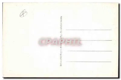 Jezioro ISSARLÈS (Ardèche) — widok z Suc Ramenou — Wydawnictwo Sztuki Margerit, Le Puy — Rewers