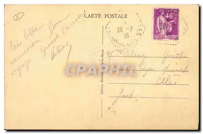Vals-les-Bains — Vista geral — Edição Breuult & Cie — Verso
