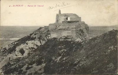 St-Péray — Ruínas de Crussol — Edição Valence