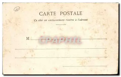 Valls - Estabelecimento Termal — Paris — G. F. P., Turzone, Paris — Verso