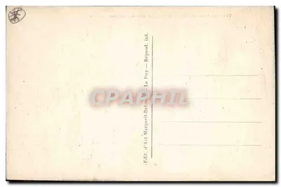 A Loire em seu curso superior em Rieutord (Ardèche) — n° 7711 — Editor: Art Margerit-Brémont - Le Puy — Verso
