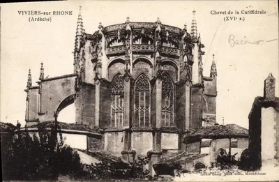 Viviers-sur-Rhône — Chefe da Catedral (século XVI) — Louis Lang, fot. edit., Montélimar