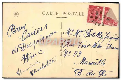 Draguignan — Katedra — Wyd. Riccobono Draguignan N° 23 — Rewers