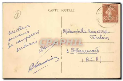 TOULON, Ste-Marguerite — Widok na Calanques — Wydawnictwo Léon Brotier, nr 360 — Rewers