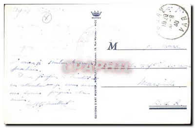 Agay (Var) – Widok ogólny – Wydawnictwo Art Munier, nr 404 — Rewers