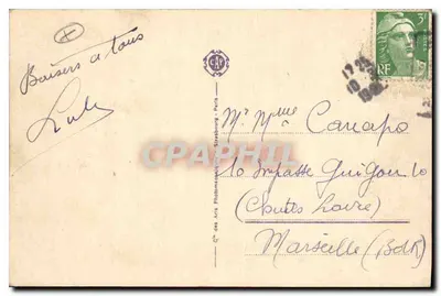 St-Raphaël — Ogólny widok — Cie des Arts Photographiques - Paris, n° 109 — Rewers