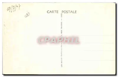 La Sainte-Paume — De Saint-Pilon met uitzicht over de vlakte — Franse Uitgeverijen, Nizza — Achterkant