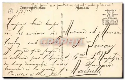 Brzeg morza na Cap Brun — LL — wydawca LL — Rewers