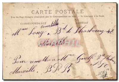 Draguignan — Katedra — Fototypia E. Lacour, Marsylia, nr 3315 — Rewers