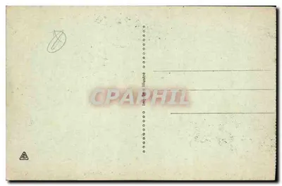 Oratorium w La Sainte-Baume — ruiny oratorium w kanionie — Imprimerie Illustrée, n° 479 bis — Rewers