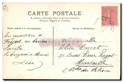 Fréjus — Les Cariatides — éditeur MT — Rewers